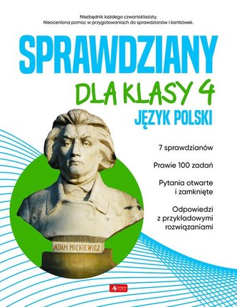 Sprawdziany dla klasy 4 Język Polski
