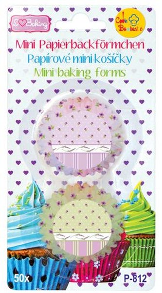 košíčky na pralinky barev.50ks, papír