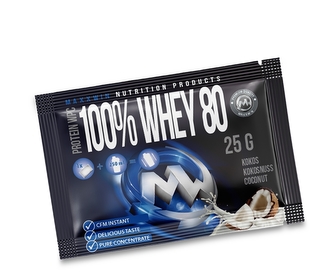 100% WHEY 80 - kokos 25 g