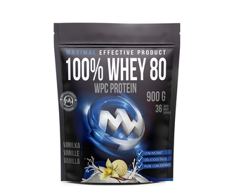 100% WHEY 80 - vanilka 900 g 100% WHEY 80 - vanilka 900 g