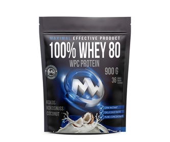 100% WHEY 80 - kokos 900 g