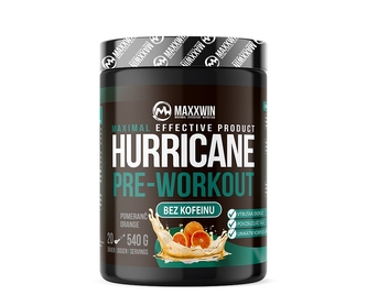 HURRICANE PRE-WORKOUT NO CAFFEINE 540 g pomeranč