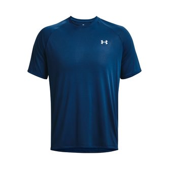 Triko Tech Reflective SS Blue - Under Armour - Velikost: M