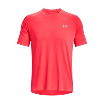 Triko Tech Reflective SS Red - Under Armour - Velikost: M