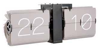 Designové překlápěcí hodiny KA5601GY Karlsson 36cm