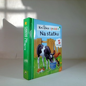 Knížka s puzzle Na statku