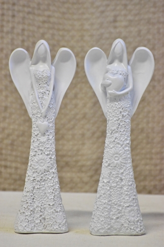 Anděl Flo bílý 24,5 cm