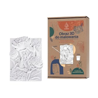 Obraz z 3D do malowania - Peonies