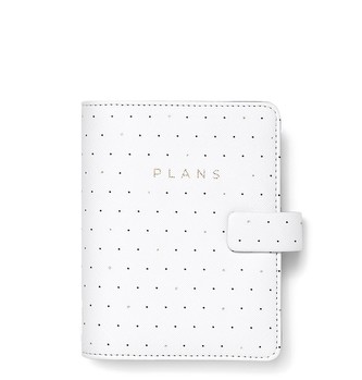 Diář Filofax Moonlight | Pocket Bilá