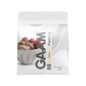 Gaam Pudding směs na přípravu pudingu s proteinem Vanilla 500 g (vanilka)