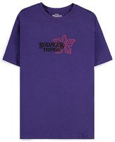 Tričko Stranger Things - Demogorgon Purple 2XL