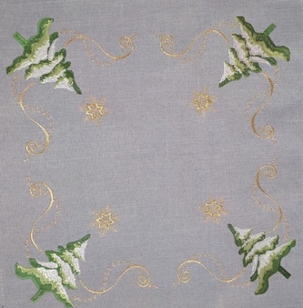 Vánoční dekorační ozdobný ubrousek NATALE 40x40 cm Mybesthome