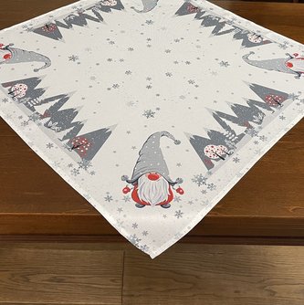 Vánoční ubrus GNOMES II. 85x85 cm Mybesthome