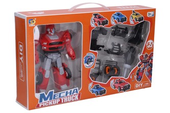 Autobot šroubovací pickup 17cm červená