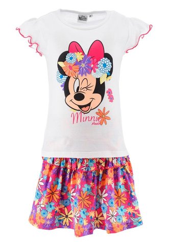 KOMPLET TRIČKO A  SUKNĚ MINNIE - velikost 3