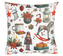 Povláček bavlněný - vánoce - louskáček - 40x40cm
