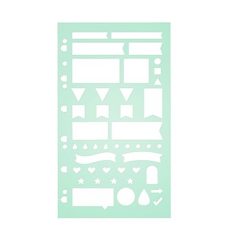 Šablona na plánování Filofax | multi-fit