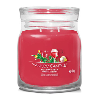 YANKEE CANDLE Holiday Cheer svíčka 368g /2 knoty (Signature střední)