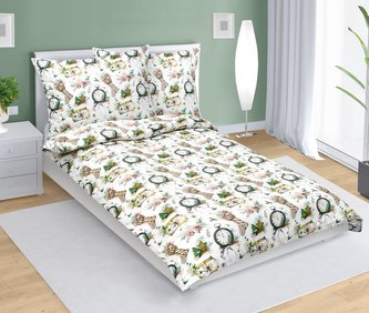 Povlečení bavlněné - Vánoce - vánoční čas - 140x200, 70x90 cm