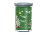 YANKEE CANDLE Shimmering Christmas Tree svíčka 567g / 2 knoty (Signature velký)
