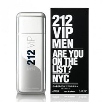 Carolina Herrera 212 VIP Men Toaletní voda ( exkluzivní velké balení ) 200 ml pro muže