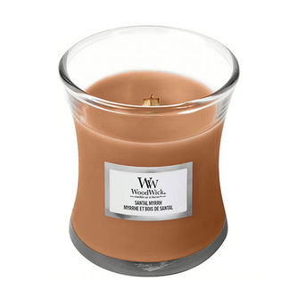 WoodWick Santal Myrrh svíčka 85g