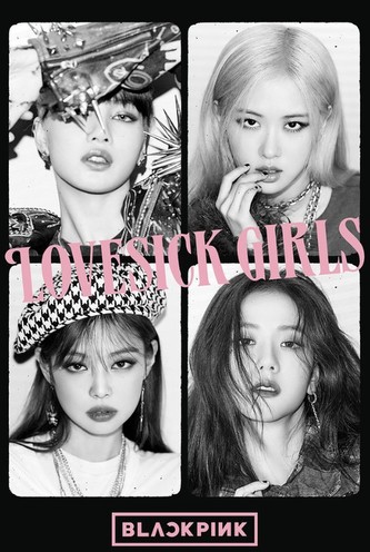 Plakát Blackpink: Zamilované dívky (61 x 91,5 cm)