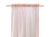 Dekorační záclona SOLEDA růžová s řasící páskou 140x250 cm MyBestHome