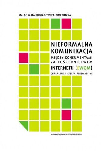 Nieformalna komunikacja między konsumentami za... Nieformalna komunikacja między konsumentami za...