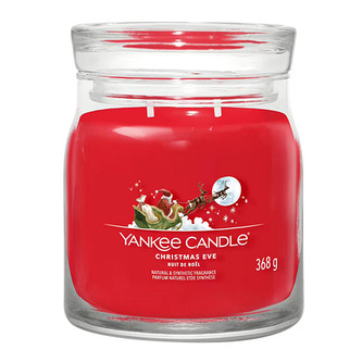 YANKEE CANDLE Christmas Eve svíčka 368g /2 knoty (Signature střední)