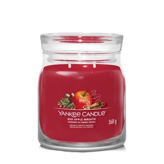 YANKEE CANDLE Red Apple Wreath svíčka 368g /2 knoty (Signature střední)