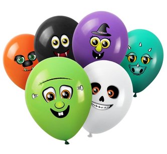 Balony potwory - zrób to sam 6 wzorów