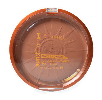 Rimmel SunShimmer Shimmering Maxi Bronzer - Bronzující pudr 9 g pro ženy
