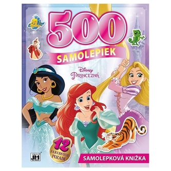500 Samolepiek/ Princezné