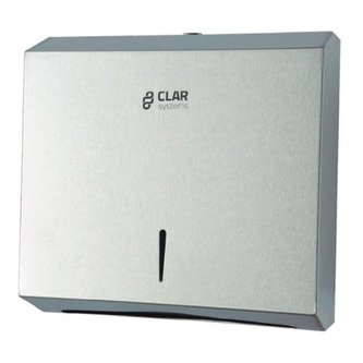 Clar systems Nerezový zásobník na ZZ ručníky mat