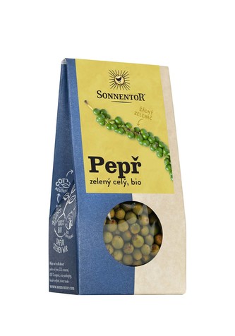 Sonnentor Pepř zelený bio 20 g, celý