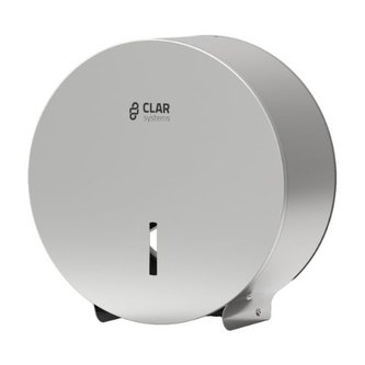 Clar systems Nerezový zásobník na toaletní papír Jumbo 250 mm lesk