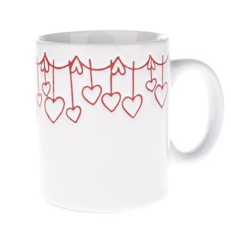 Keramické hrnky, 320ml - sada 2ks, 0/18