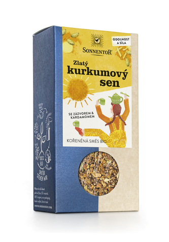 Sonnentor Zlatý kurkumový sen bio syp. 120g Sonnentor Zlatý kurkumový sen bio syp. 120g