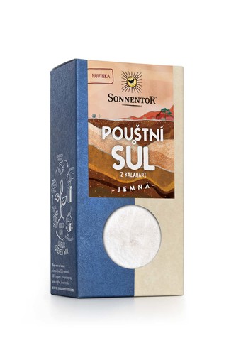 Sonnentor Pouštní sůl z Kalahari 150 g