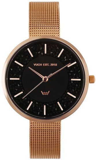 Sparkly Dark Rose Gold