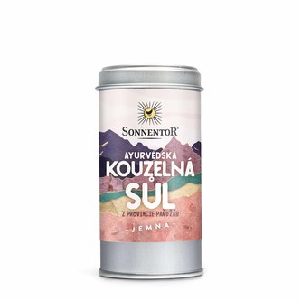 Sonnentor Ayurvédská kouzelná sůl jemná konv. - dóza malá 120g