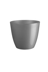 obal d13cm ELLA stříbrná lesklá vánoční, plast