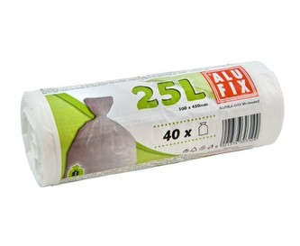 Alufix odpadkové pytle bílé 25 l 40 ks