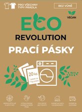 EcoRevolution prací pásky, bez vůně, 20ks