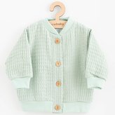 Kojenecký mušelínový kabátek New Baby Comfort clothes šalvějová - velikost 86 (12-18m)
