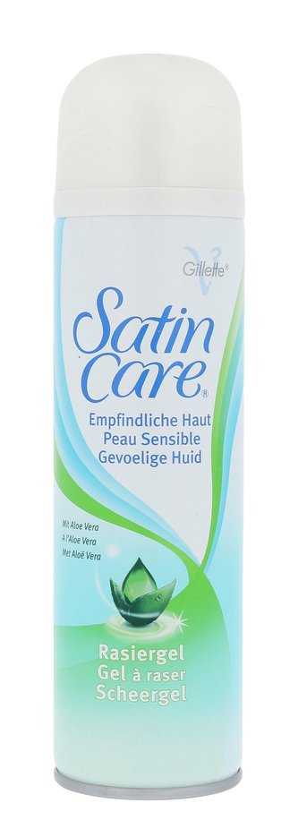 Gillette Satin Care Aloe Vera Shave Gel ( suchá pleť ) - Gel na holení 200 ml pro ženy