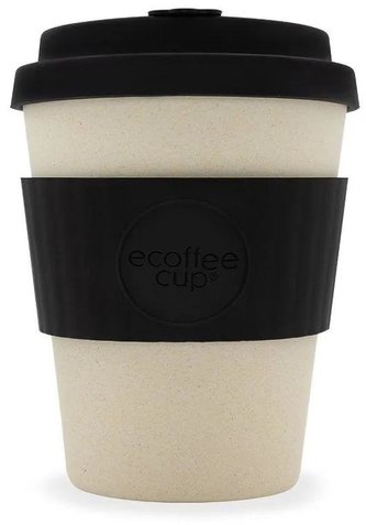 Ecoffee Cup, Black Nature 8, 240 ml