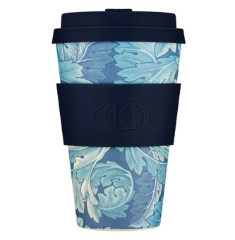 Ecoffee Cup, William Morris Gallery, Acanthus, 400 ml
