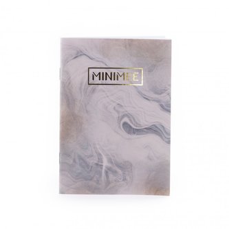 Deníček A6 - grey marble